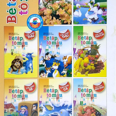 Bé Tập Tô Màu - Các Loại Xe