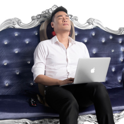 Đệm Massage OKIA eMove Pro KWH922 - Mát Xa Vai Gáy, Lưng, Mông, Đả Thông Khí Huyết, Giảm Căng Thẳng