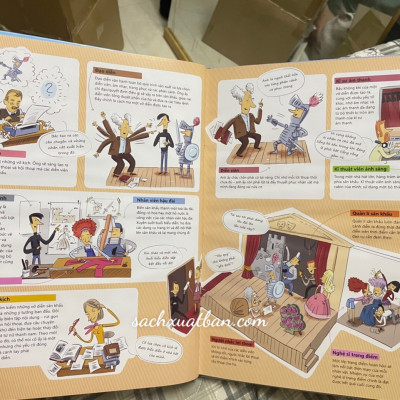 Combo 2 cuốn sách BẠN LÀM NGHỀ GÌ THẾ? - Bộ sách hướng nghiệp dành cho thiếu nhi