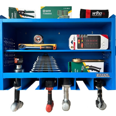 Tủ dụng cụ treo tường màu xanh