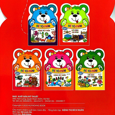 Gấu Con Khéo Tay - Bé Tô Màu: Đồ Dùng Gia Đình