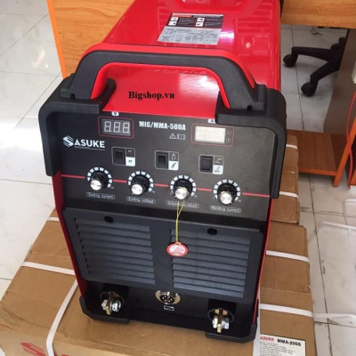 Máy hàn Mig rùa ngoài Sasuke MIG/MMA-500A ( vừa hàn que, vừa hàn mig)- Hàng chính hãng