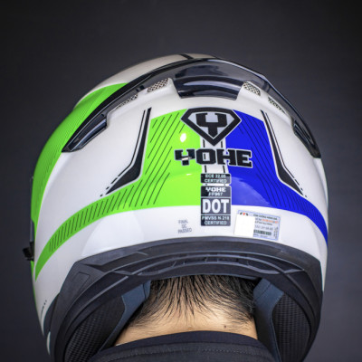 Mũ Bảo Hiểm Fullface Hai Kính YOHE 967 Plus