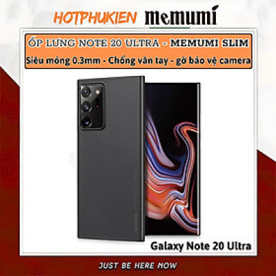 Ốp lưng nhám siêu mỏng 0.3mm cho Samsung Galaxy Note 20 Ultra hiệu Memumi có gờ bảo vệ camera - Hàng nhập khẩu