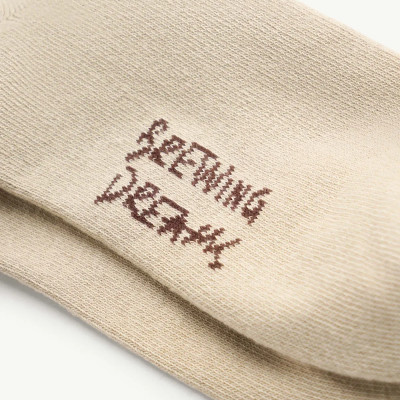 Tất / Vớ Unisex Ngắn Basic Dệt Chữ - ROUTINE 10S25SOC005