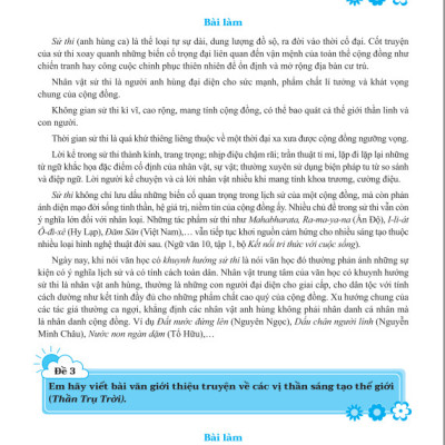 Sách - 199 Bài Và Đoạn Văn Hay Lớp 10 - Biên Soạn Theo Chương Trình GDPT mới - ndbooks