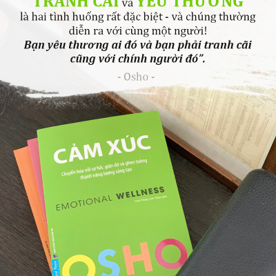 Combo 3 Cuốn OSHO : Yêu + Hiểu + Cảm Xúc