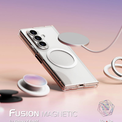 Ốp lưng cho Samsung Galaxy Z Fold 7 RINGKE Fusion Magnetic - Hàng Chính Hãng