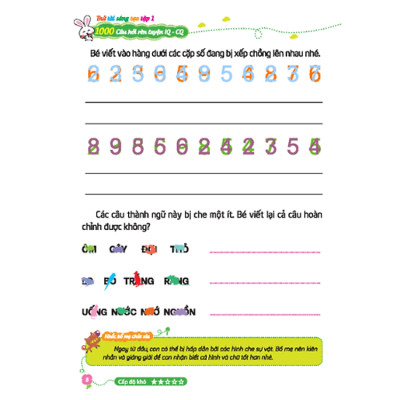1000 Câu Hỏi Rèn Luyện IQ - CQ (6 - 12 tuổi)
