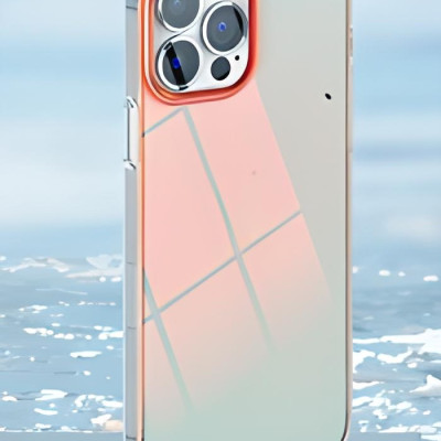 Ốp lưng chống sốc đổi màu cho iPhone 14 Pro Max (6.7 inch) hiệu Memumi Rainbow Iridescent Case thiết kế mặt lưng đổi màu theo góc nhìn, chống sốc cực tốt, chất liệu cao cấp - hàng nhập khẩu
