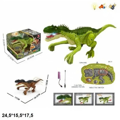 Đồ chơi - Khủng long điều khiển sóng 2.4GHz LH-D016 – Mô hình chuyển động và gầm rú sống động