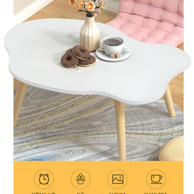 Bàn cafe mini họa tiết mây dễ thương thương hiệu IGA - GP255 