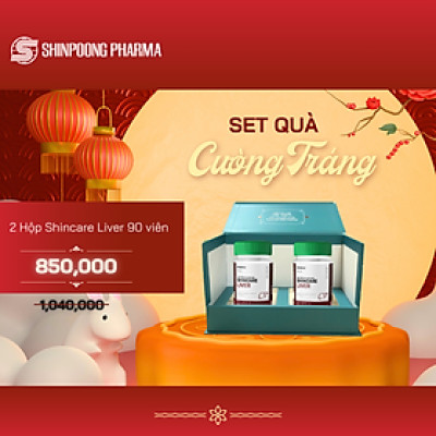 SET QUÀ CƯỜNG TRÁNG - Shinpoong Pharma