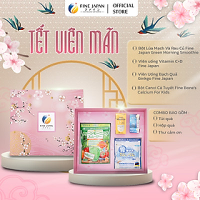 [Quà Tết Nguyên Đán 2024] TẾT VIÊN MÃN Fine Japan Thực Phẩm Chức Năng Cho Cả Gia Đình