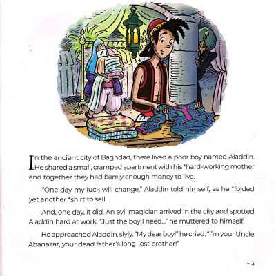 Sách - Truyện Cổ Tích Hay Nhất Thế Giới - Aladdin Và Cây Đèn Thần - Aladdin And His Magical Lamp