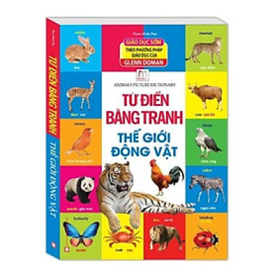 Sách - Từ điển bằng tranh - Thế giới động vật (bìa cứng)
