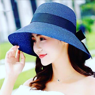 NÓN NỮ RỘNG VÀNH ĐI BIỂN MŨ RỘNG VÀNH NỮ ĐẸP - DN19VT0751