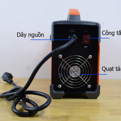 MÁY HÀN QUE ĐIỆN TỬ BTEC MMA-200A (CHUYÊN KÉO QUE 3.2, CÓ ĐỒNG HỒ)- CHÍNH HÃNG