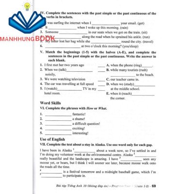 sách - bài tập tiếng anh lớp 10 - không đáp án (theo chương trình gdpt mới)