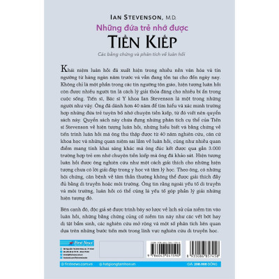 Sách - Những Đứa Trẻ Nhớ Được Tiền Kiếp - First News