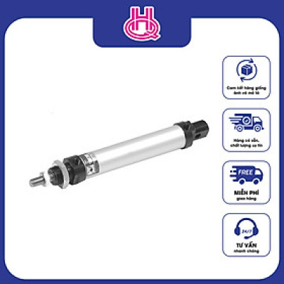 Xi lanh khí nén tròn Bore Ø20 - Stroke 25mm Pneumax - Hàng chính hãng