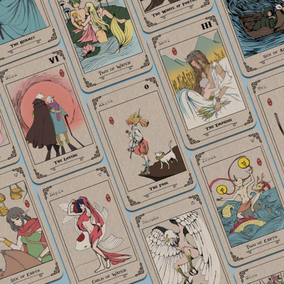 Sách - Ekoland Tarot - Bộ Bài & Sách Hướng Dẫn - AZ Việt Nam