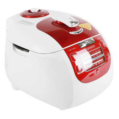 Nồi Cơm Áp Suất Điện Tử Cuckoo CRP-G1015M - 1.8L (Đỏ) - Hàng Chính Hãng