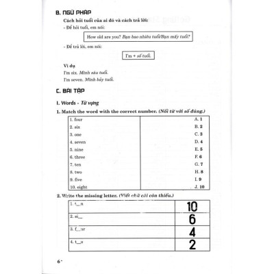 Bài Tập Tiếng Anh Lớp 2 (Bám Sát SGK i-learn Smart Star) (HA-MK)