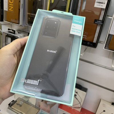 Ốp lưng dành cho Galaxy S20 Ultra Memumi cứng trong suốt - Hàng chính hãng