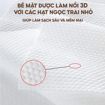 Khăn Lau Đa Năng topgia Cuộn 100 tờ Siêu Dai,siêu thấm hút Có Thể Giặt Tái Sử Dụng