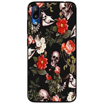 Ốp lưng dành cho Vsmart Star mẫu Hoa Đỏ Trắng