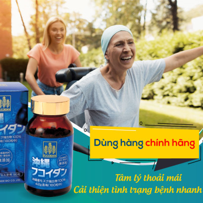 Combo Viên Uống Kanehide Bio Fucoidan Okinawa Hộp 180v Và Nano 30 Gói  Hỗ Trợ Ức Chế Tăng Trưởng Tế Bào Ung Thư, Tăng Cường Hệ Miễn Dịch, Đề Kháng Cho Cơ Thể.