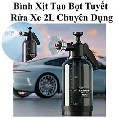 Bình Xịt Tạo Bọt Tuyết Rửa Xe 2L Chuyên Dụng