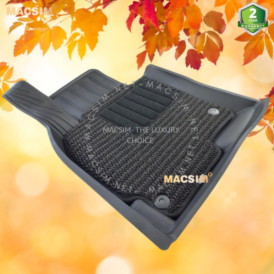 Thảm lót sàn ô tô 2 lớp cao cấp dành cho xe MAZDA CX5 2012- 2022+ nhãn hiệu Macsim 3w chất liệu TPE
