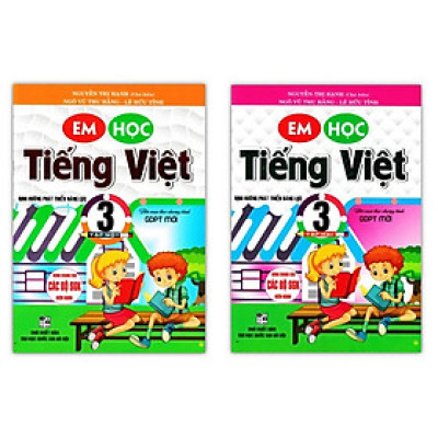 Sách - Combo Em Học Tiếng Việt 3 ( Tập 1 + 2 )