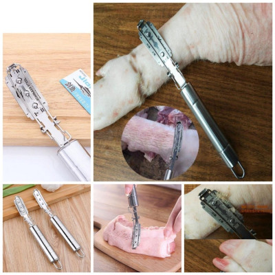 (LOẠI TỐT) Dụng cụ Dao cạo lông heo lông lợn siêu sạch, lông gà vịt bằng thép không gỉ loại tốt