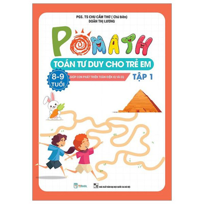 Sách - Pomath - Toán Tư Duy Cho Trẻ Em 8-9 Tuổi - Tập 1