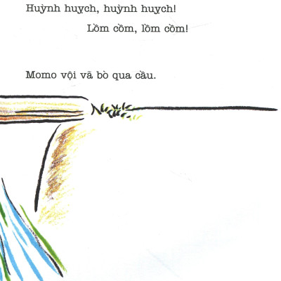 Ehon Thực Phẩm Cho Tâm Hồn - Chơi Cùng Momo Chú Bé Quả Đào - Momo Đi Đâu Vội Thế? (Tái Bản 2023)