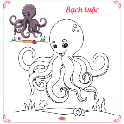 Combo Tô Màu Thông Minh: Cái Loài Hoa + Động Vật Dưới Nước + Động Vật Hoang Dã (Bộ 3 Cuốn) - SB