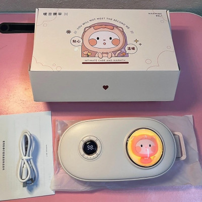 Máy Massage Làm Ấm Bụng, Đai Đeo Giảm Đau Bụng Kinh Nguyệt, Làm Ấm Tử Cung Cho Phụ Nữ Đến Kì