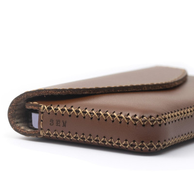 Ví da cho iPhone 15 Pro/ 15 Pro Max hiệu Khacten.com - Hàng chính hãng 