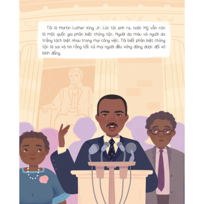 Sách - Cuộc đời của các danh nhân - Martin Luther King Jr. - ndbooks