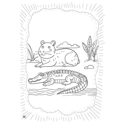 Sách - Bé Tô Màu Capybara - Bộ Trưởng Bộ Ngoại Giao - Người Bạn Thân Thiện