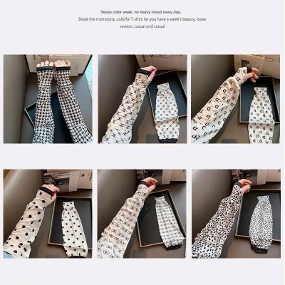 Găng Tay Chống Nắng Nữ Hở Ngón Lụa Lạnh – Chống Tia UV, Mát Lạnh, Phong Cách Hàn Quốc - HÀNG CHÍNH HÃNG MINIIN