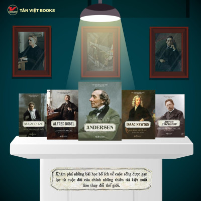 Sách - Isaac Newton - Nhà Khoa Học Vĩ Đại - Kể Chuyện Cuộc Đời Các Thiên Tài - Tân Việt Books