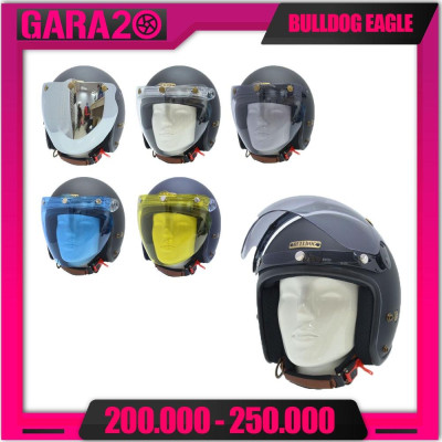 KÍNH CHẮN BULLDOG EAGLE DẠNG THẲNG (KHÔNG BAO GỒM MŨ BẢO HIỂM) - GARA20