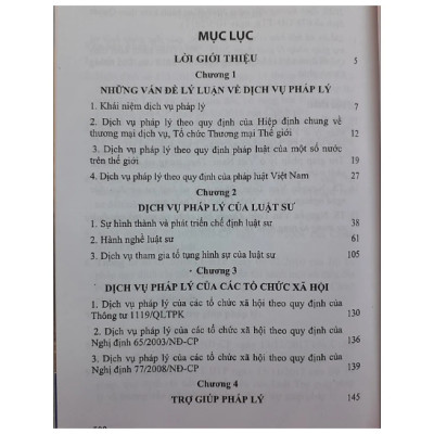 Sách - Dịch vụ pháp lý ở Việt Nam - Thực trạng và định hướng phát triển