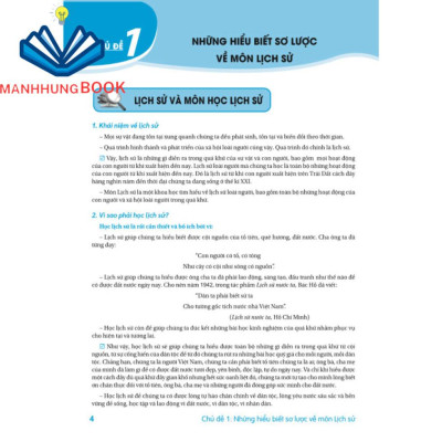 Sách - Bồi dưỡng học sinh giỏi Lịch Sử 6 Theo chương trình mới.