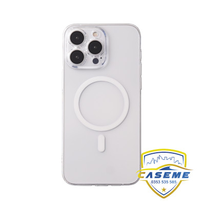Ốp lưng cho iPhone 16 Pro Max, iPhone 16 Pro, iPhone 16 Plus, iPhone 16 hiệu MEMUMI trong suốt siêu mỏng 0.3mm bảo vệ Camera, hỗ trợ sạc không dây, không ố, chống sốc, chống xước cao cấp - Hàng chính hãng
