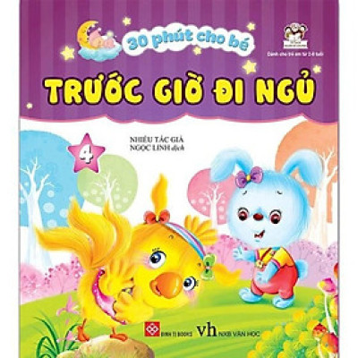 Sách - 30 Phút Cho Bé Trước Giờ Đi Ngủ 4 - Đinh Tị Books